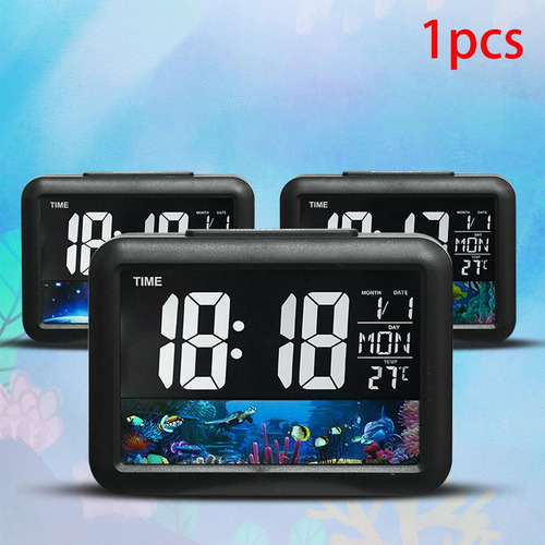 Reloj Despertador De Escritorio Con ,