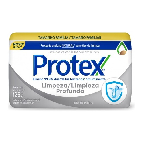 Jabón De Tocador Protex Limpieza Profunda 125 Gramos