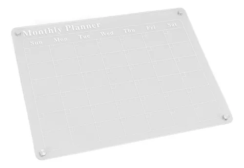 Tablero De Planificación, Tablero De Programación, Acrílico