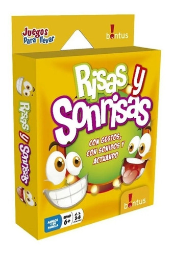 Juego De Mesa Risas Y Sonrisas Bontus 522