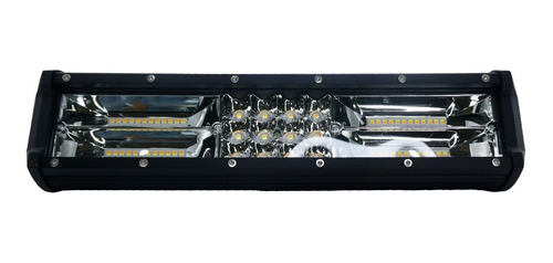 Barra Led Two Faces 12  Ambar + Blanco + Flash 60w Xtreme