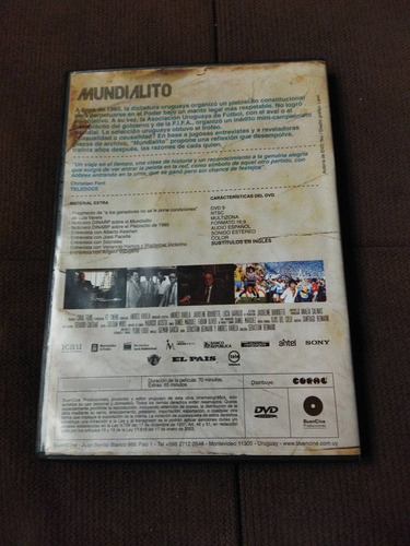 Mundialito 1980 Dvd Pelicula