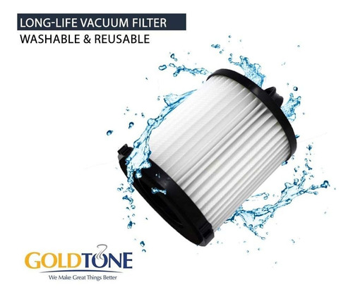 Goldtone - Filtro De Vacío De Repuesto Para Aspiradoras Eure