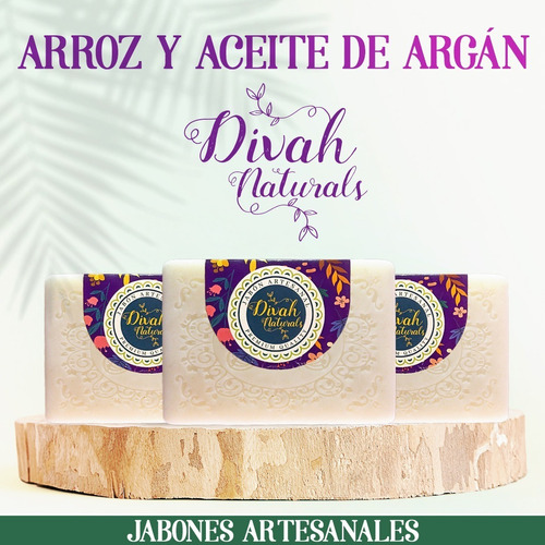 Jabón De Glicerina De Arroz - g a $130