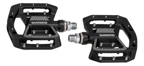Pedal Shimano Pd-gr500 Plataforma Enduro Dh Preto Alumínio 