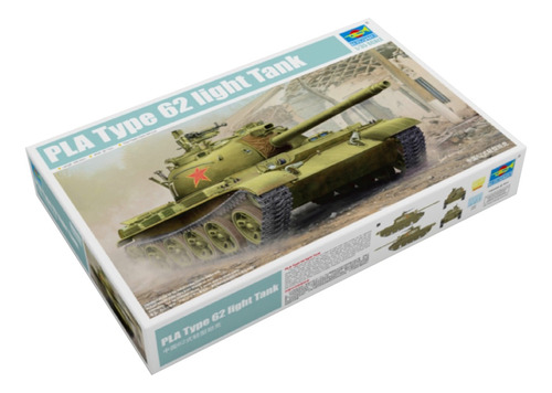 Pla Type 62 Light Tank Trumpeter 05537 1:35