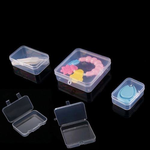 Caja De Almacenamiento Transparente Para Decoración De Uñas
