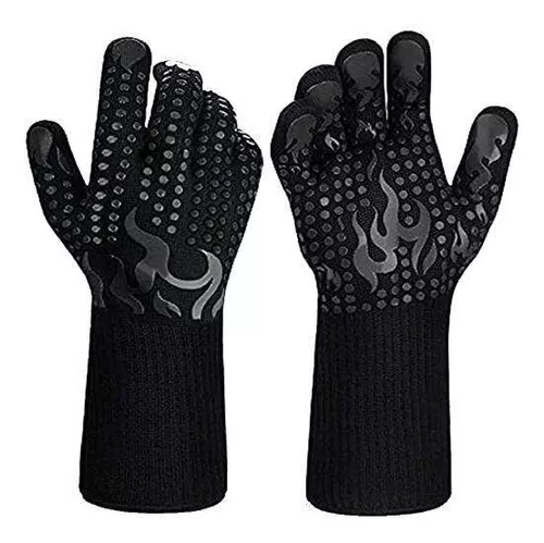 Guantes Aptos Para Horno Resistente Al Calor Barbacoa, 1 Par