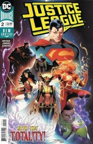 Dc Comics Fisico Justice League #2 2018