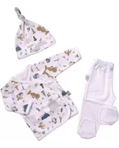 Comprar Ajuar Bebé Bebés Algodón Pima Premium  0-6 Meses Body Bebe