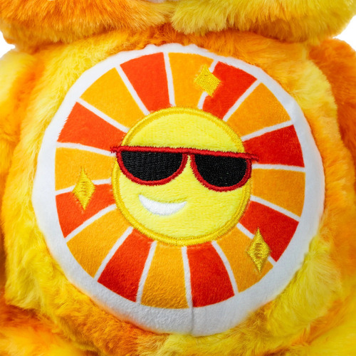 Care Bears Color Splash Peluche Osito Funshine Y Pulsera Color Amarillo