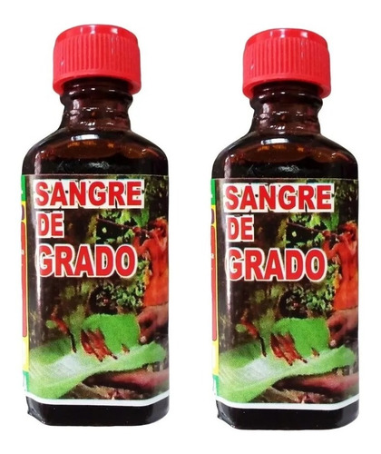 2 Frascos Sangre De Grado 15ml  100% Puro 