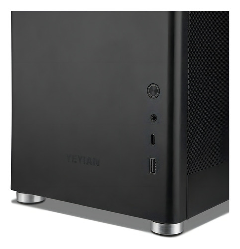 Gabinete Yeyian Atx Hussar Plus, Negro Ycm-ashus-01
