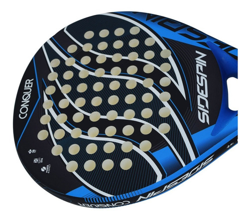 Imagen 3 de 5 de Paleta Padel Side Spin Conquer Eva Soft