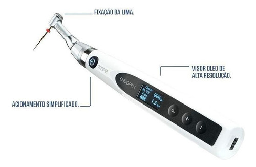 Motor Endodontico Endopen Com Conectividade Bivolt Schuster