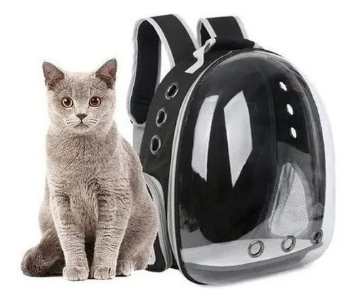 Imagen 6 de 10 de Mochila Bolso Mascotas Perro Gato Transparente Visión Apolo®