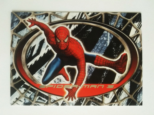 2007 Spider-man 3 Spider-man Limited Edition Chase Card A4