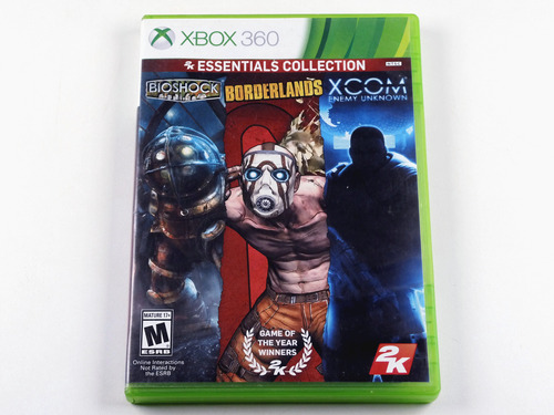 2k Essentials Collection - 3 Jogos -  Original Xbox 360