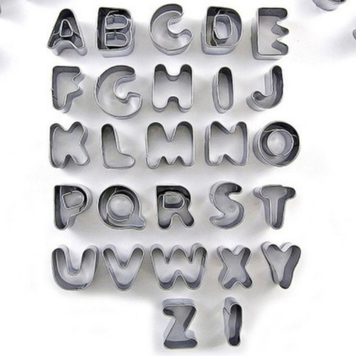 Molde Cortante De Letras Acero Inox