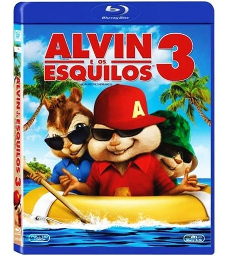 Blu Ray Alvin E Os Esquilos 3 Usado.