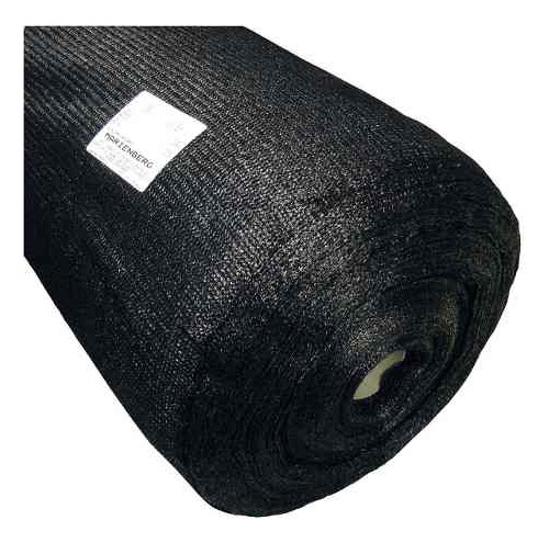 Malla Sombra Lisa 65% De 2,1 × 50 M Color Negro