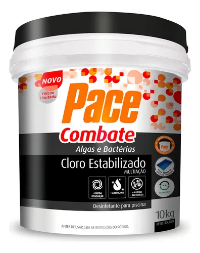 Cloro Granulado Estabilizado HTH Pace Combate Piscinas 10kg