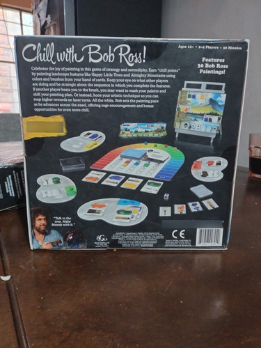 Juego De Mesa Big G Creative Bob Ross El Arte Del Frío Remat (Usado)
