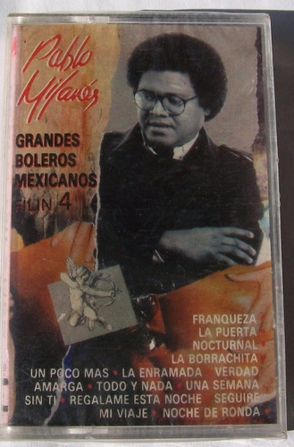 Pablo Milanes Grandes Boleros Mexicanos Filin 4 Cassette 