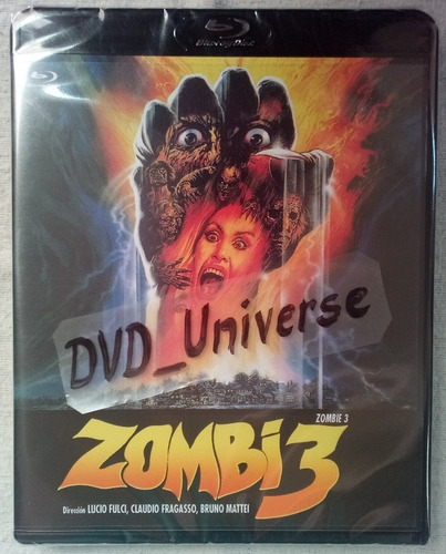 Blu-ray: Zombi 3 Lucio Fulci, Claudio Fragasso, Bruno Mattei