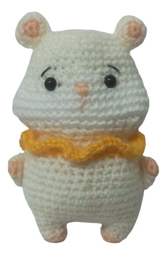 Amigurumi Hamster Tejido A Crochet (c/llavero)