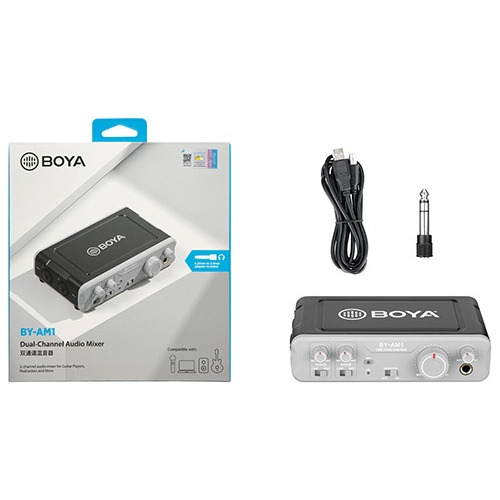 Mezclado De Audio De Doble Canal Boya Byam1