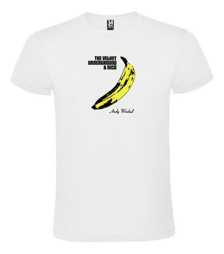 Camiseta Blanca The Velvet Underground