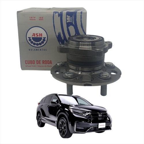 Cudo Roda Traseiro Com Rolamento Honda Crv 2.0 Sem Abs