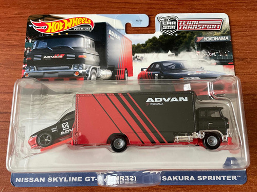 Hot Wheels Team Transport #27 Nissan Skyline Gt-r Y Sakura S