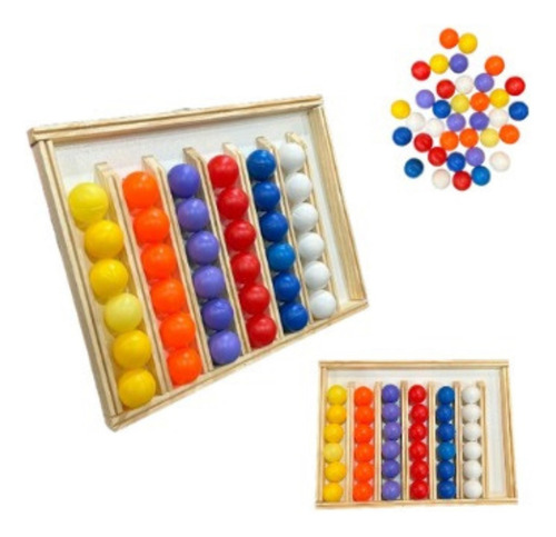 Jogo De Tabuleiro Desafio Das Bolinhas Coloridas