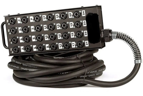 Medusa 24 Vias Com Conectores Combo - 100 Mt