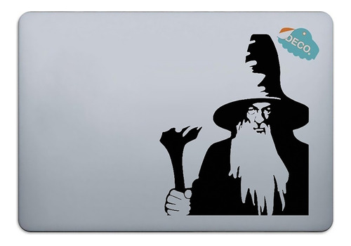 Sticker Para Laptop Gandalf El Señor De Los Anillos Mod2