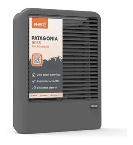 Calefactor Emege Patagonia 3500 Tb Multigas