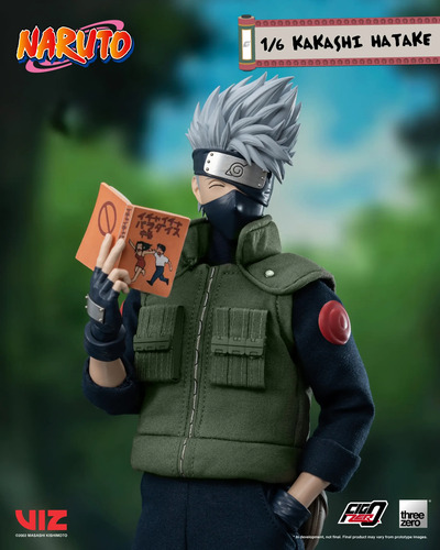 Boneco Kakashi Threezero Naturo Uzumaki Action Figure Itachi
