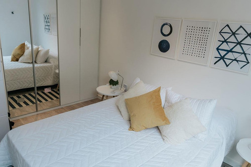 Imagen 6 de 16 de Km 0 Austral | 801 Apartamento 1 Dormitorio En Venta En Centro (montevideo) | Piso Alto Con Box | Gran Terraza Y Parrillero