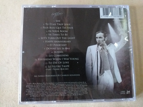 Cd Charles Aznavour - All Time Greatest Hit