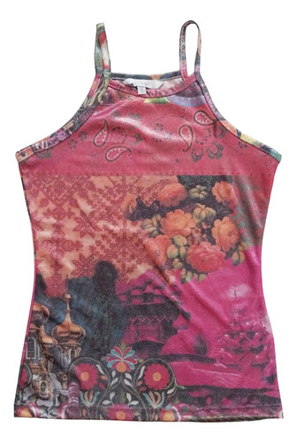 Musculosa Estampada Rusia