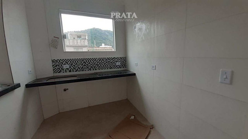 Imagem 16 de 25 de Marapé Santos Sem Elevador Novo 2 Dormitórios Sala Ampla 1 Vg - V399713