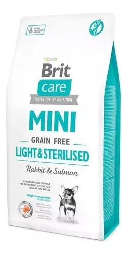 Brit Care Mini Light & Sterilised Rabbit & Salmon 7kg