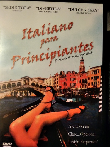 Dvd Película  - Italiano Para Principiantes 