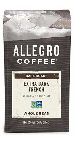 Café Orgánico Grano Entero Bolsa 340g Extra Dark French