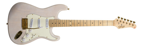 Guitarra Seizi Vintage Shinobi Sss White Blonde Maple Orientação da mão Destro