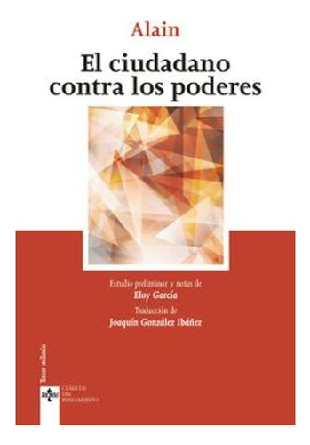 Libro El Ciudadano Contra Los Poderes