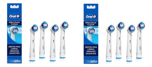 Refil Escova Eletrica Precision Clean Oral-b C/ 8 Uni - Fret