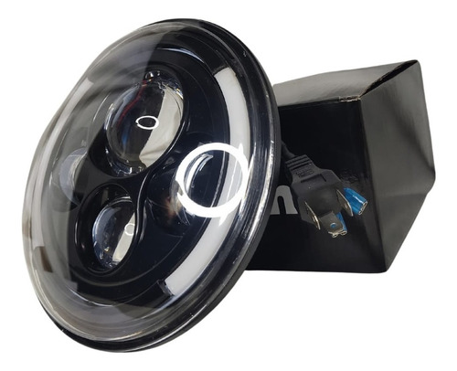 Faro Redondo Hiperled 4 Leds Evolum Con Estrobo Evo-5019